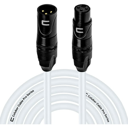 Coluber Cable 3-Pin Male to Female Balanced XLR Cable Audio Interface 35ft