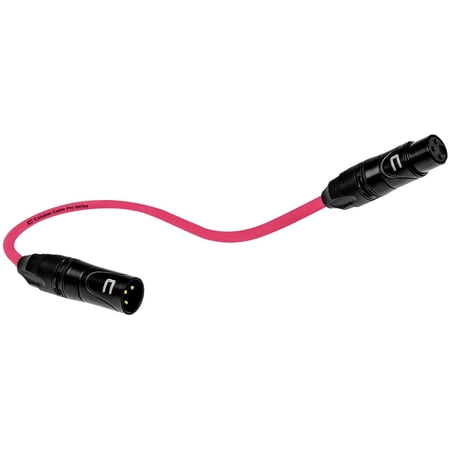 Coluber Cable 3-Pin Male to Female Balanced XLR Cable Audio Interface 3ft