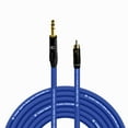 thumbnail image 1 of Coluber Cable Balanced 1/4" TRS Male - RCA Male - Pro 3-Pin Audio Connector, 1 of 7