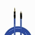 thumbnail image 1 of Coluber Cable Balanced 3.5 TRS Male TS to RCA Male Pro Audio Music Connector, 1 of 7