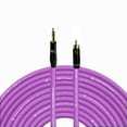 thumbnail image 1 of Coluber Cable Balanced 3.5 TRS Male TS to RCA Male Pro Audio Music Connector, 1 of 7