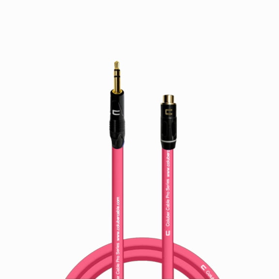 Coluber Cable Balanced 3.5 TRS Male to RCA Female Pro Music Audio Connector