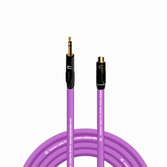 Coluber Cable Balanced 3.5 TRS Male to RCA Female Pro Music Audio Connector