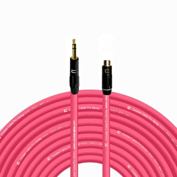 Coluber Cable Balanced 3.5 TRS Male to RCA Female Pro Music Audio Connector
