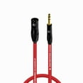 thumbnail image 1 of Coluber Cable Balanced 3-Pin XLR to TRS 1/4" Stereo/Mic Cable - 1ft, 1 of 7