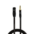thumbnail image 1 of Coluber Cable Balanced 3-Pin XLR to TRS 1/4" Stereo/Mic Cable - 5ft, 1 of 7
