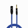 thumbnail image 1 of Coluber Cable Balanced 3-Pin XLR to TRS 1/4" Stereo/Mic Cable - 6ft, 1 of 7