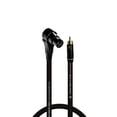 thumbnail image 1 of Coluber Cable Balanced Right Angle XLR Female-RCA Male 3-Pin Audio Connector, 1 of 7