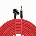 thumbnail image 1 of Coluber Cable Balanced - Right Angle XLR Female to 1/4" TS Male 3-Pin Cable, 1 of 7
