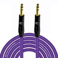 thumbnail image 1 of Coluber Cable Balanced TRS Cable 1/4 Male to Male Connector 200ft - 6.35mm, 1 of 7
