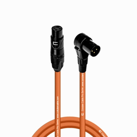Coluber Cable - Balanced XLR Cable Female to Right Angle XLR Male Connector