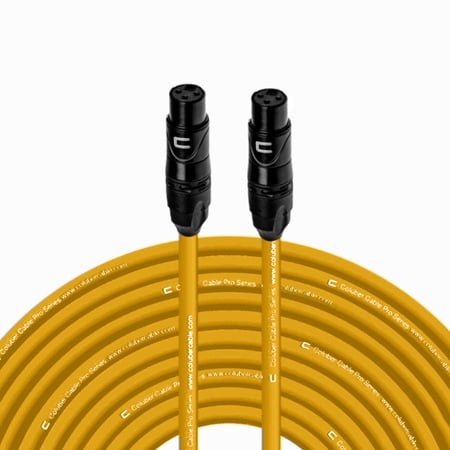 Coluber Cable Balanced XLR Cable Female to XLR Female Pro Microphone Cable