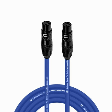 Coluber Cable Balanced XLR Cable Female to XLR Female Pro Microphone Cable