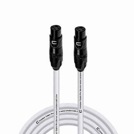 Coluber Cable Balanced XLR Cable Female to XLR Female Pro Microphone Cable