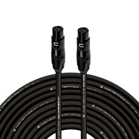 Coluber Cable Balanced XLR Cable Female to XLR Female Pro Microphone Cable