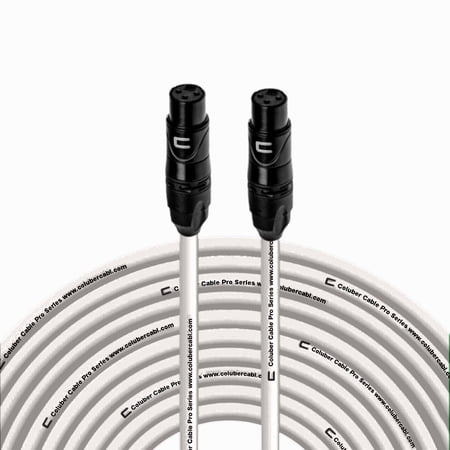 Coluber Cable Balanced XLR Cable Female to XLR Female Pro Microphone Cable