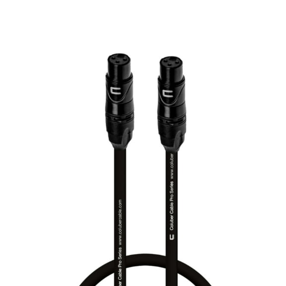 Coluber Cable Balanced XLR Cable Female to XLR Female Pro Microphone Cable