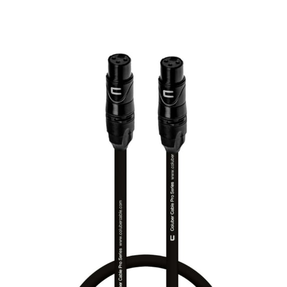 Coluber Cable Balanced XLR Cable Female to XLR Female Pro Microphone Cable