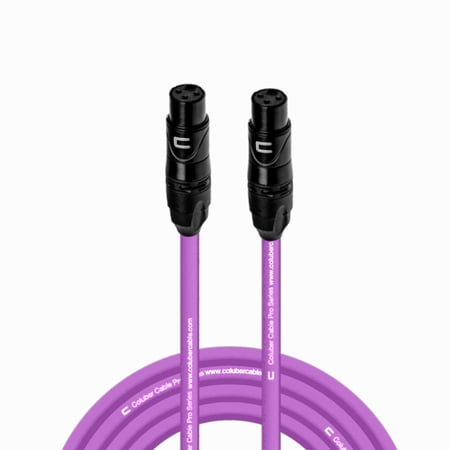 Coluber Cable Balanced XLR Cable Female to XLR Female Pro Microphone Cable