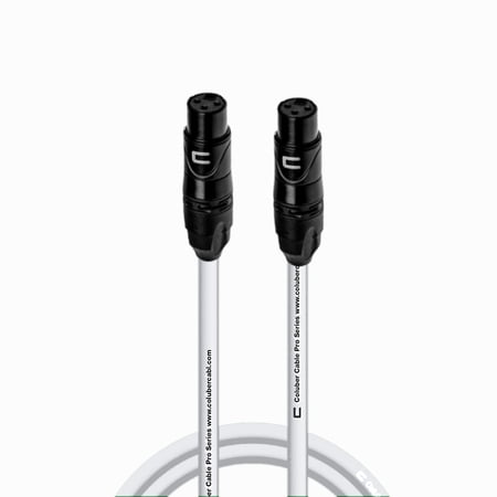 Coluber Cable Balanced XLR Cable Female to XLR Female Pro Microphone Cable