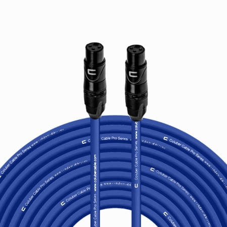 Coluber Cable Balanced XLR Cable Female to XLR Female Pro Microphone Cable