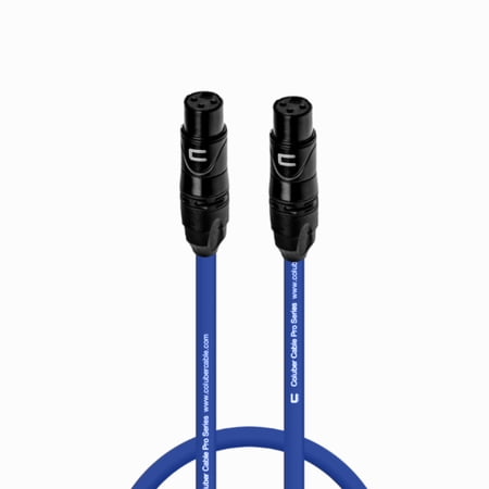 Coluber Cable Balanced XLR Cable Female to XLR Female Pro Microphone Cable