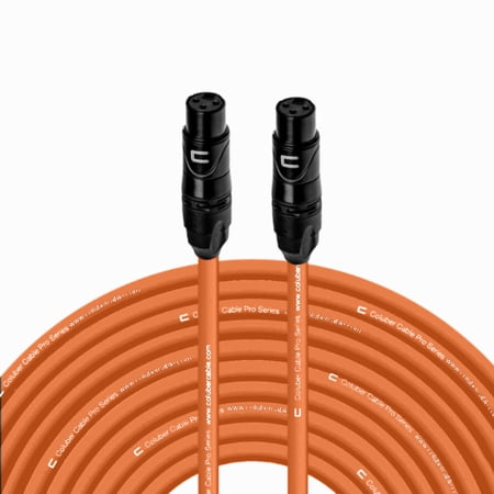 Coluber Cable Balanced XLR Cable Female to XLR Female Pro Microphone Cable