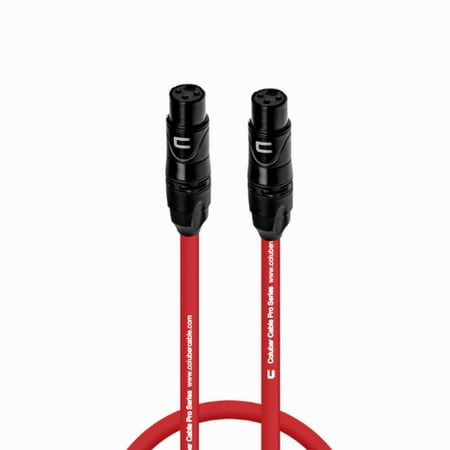 Coluber Cable Balanced XLR Cable Female to XLR Female Pro Microphone Cable