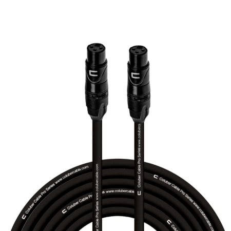 Coluber Cable Balanced XLR Cable Female to XLR Female Pro Microphone Cable