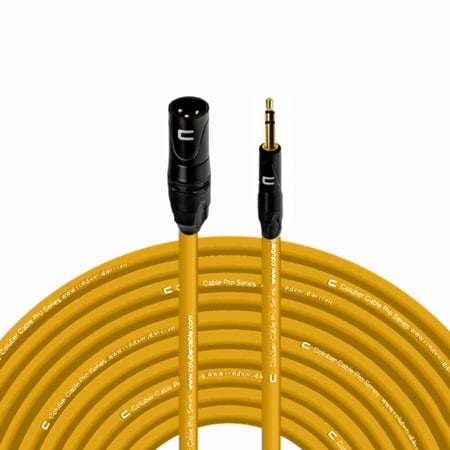 Coluber Cable - Balanced XLR Cable Male to 3.5mm TRS Pro Audio Connector