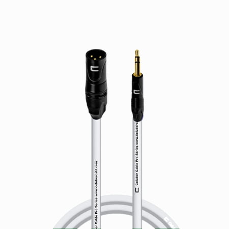 Coluber Cable - Balanced XLR Cable Male to 3.5mm TRS Pro Audio Connector