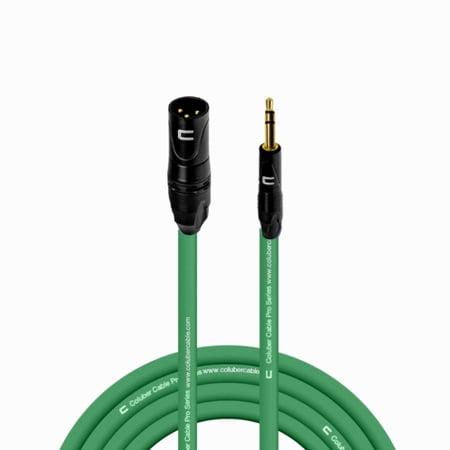 Coluber Cable - Balanced XLR Cable Male to 3.5mm TRS Pro Audio Connector