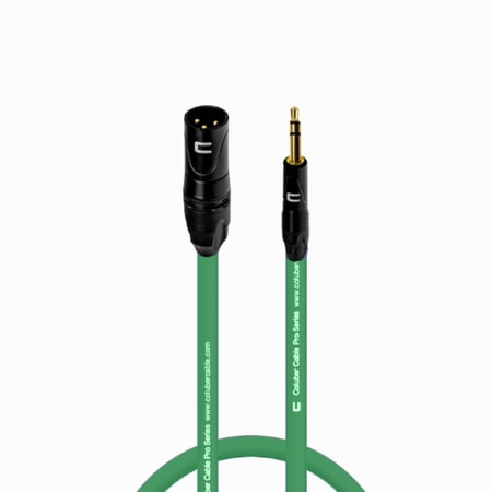 Coluber Cable - Balanced XLR Cable Male to 3.5mm TRS Pro Audio Connector
