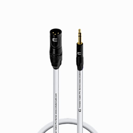 Coluber Cable - Balanced XLR Cable Male to 3.5mm TRS Pro Audio Connector