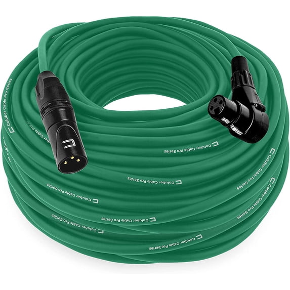 Coluber Cable - Balanced XLR Cable Male to Right Angle Female - Audio ...