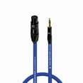 thumbnail image 1 of Coluber Cable Balanced XLR Female to 3.5 TRS Male - Audio Microphone Cable, 1 of 7