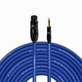 thumbnail image 1 of Coluber Cable Balanced XLR Female to 3.5 TRS Male - Audio Microphone Cable, 1 of 7