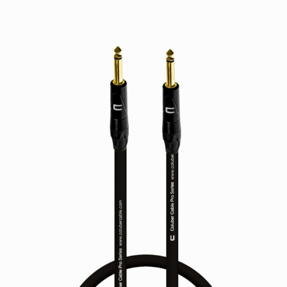 Coluber Cable Male to Male TS 1/4 Cable Pro Audio and Guitar Cord