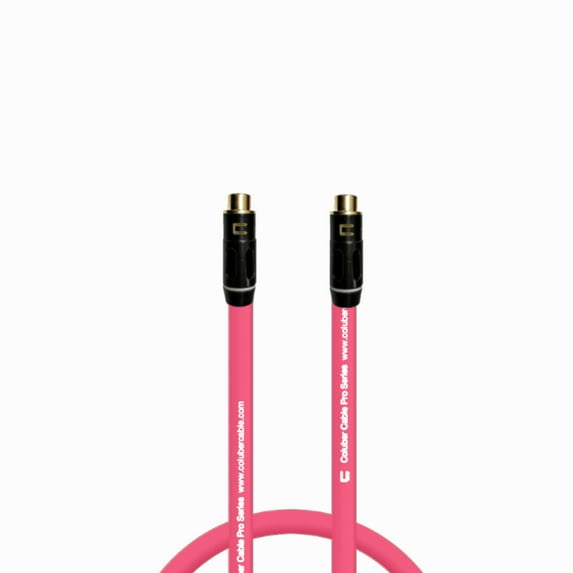 Coluber Cable - RCA Female to RCA Female - Pro Audio Music Powered Connector