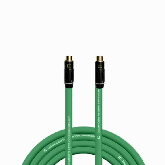 Coluber Cable - RCA Female to RCA Female - Pro Audio Music Powered Connector