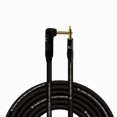 thumbnail image 1 of Coluber Cable - Right Angle 1/4" TS to 3.5 TRS Male - Pro Audio Connector, 1 of 7