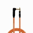thumbnail image 1 of Coluber Cable - Right Angle 1/4" TS to 3.5 TRS Male - Pro Audio Connector, 1 of 7