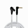 thumbnail image 1 of Coluber Cable Right Angle XLR Female to Right Angle 1/4" TS 3-Pin Connector, 1 of 7
