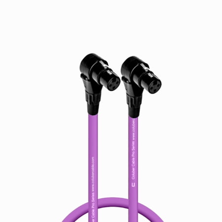 Coluber Cable - Right Angle XLR Female to Right Angle XLR Cable Female