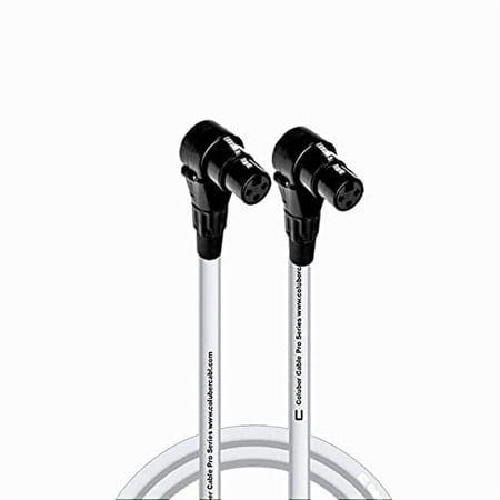 Coluber Cable - Right Angle XLR Female to Right Angle XLR Cable Female