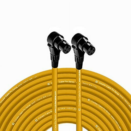 Coluber Cable - Right Angle XLR Female to Right Angle XLR Cable Female