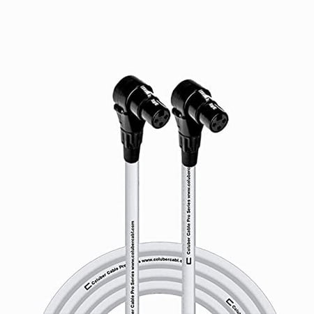 Coluber Cable - Right Angle XLR Female to Right Angle XLR Cable Female