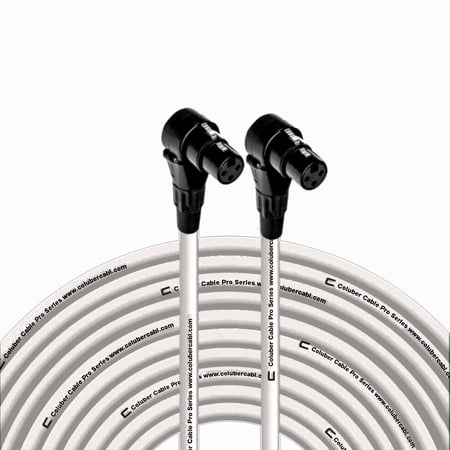 Coluber Cable - Right Angle XLR Female to Right Angle XLR Cable Female
