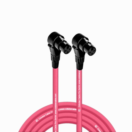 Coluber Cable - Right Angle XLR Female to Right Angle XLR Cable Female
