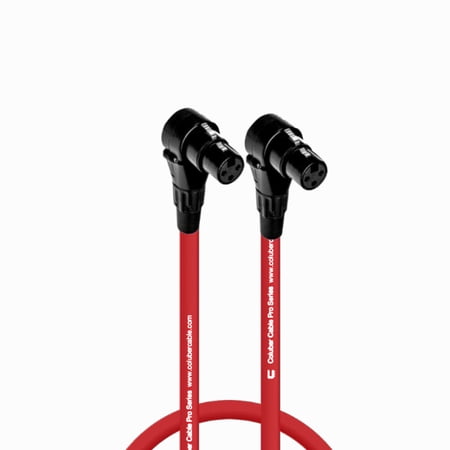 Coluber Cable - Right Angle XLR Female to Right Angle XLR Cable Female